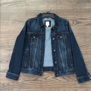 LC Lauren Conrad Dark Blue Jean Jacket